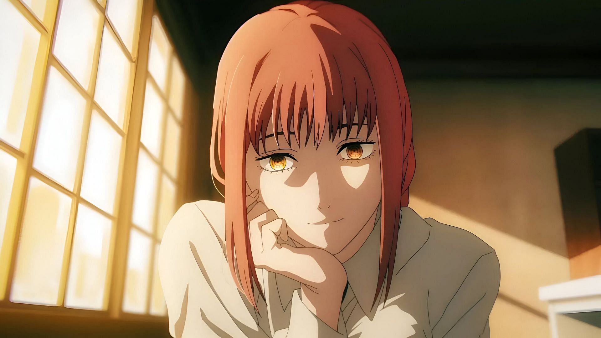 One of the morally grey anime villains, Makima (Image via MAPPA)